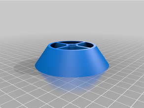 cono Porta filament 3d print model - Mito3D
