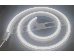 LED bande néon Cadre 1meter 3d print model - Mito3D