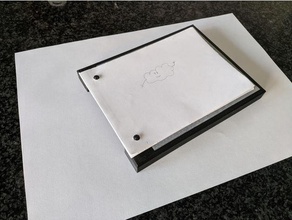 libro pieghevole dawing pad animazione arte disegno Flip 3d print model - Mito3D