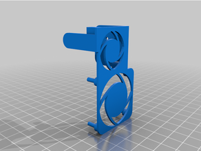 40mm fan mount jg aurora a5 3d printer cooling jgaurora 3d print model - Mito3D
