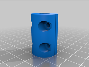 customi9x8zed parametrisch axis Koppler Stepper Gewinde Stange Kupplung angepasst 3d print model - Mito3D