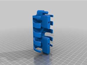 cable organiser chain guide holder management 3d print model - Mito3D
