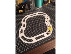 trilho derramar trem jouet 3d print model - Mito3D