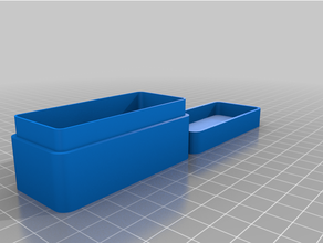 customized parametric box 3d print model - Mito3D