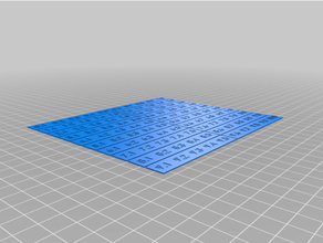 drawer sticker organizer drills 3d print model - Mito3D