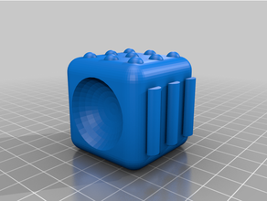 agitarsi cubo 3d print model - Mito3D