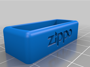 zippo stand holder mount 3d print model - Mito3D