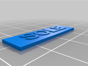 customized dashboard labels 2 3d print model - Mito3D