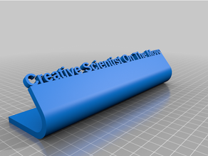 personalizzato sperimentare progresso cartello 3d print model - Mito3D