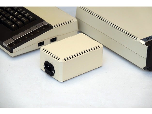atari 1050 xf551 psu case power supply 3D print model - Mito3D