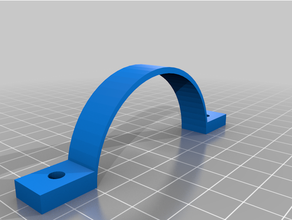 laser tube strap 3d print model - Mito3D