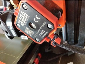 Prusa Mini axis Kabel Belastung Linderung größer Kabelbinder 3d print model - Mito3D