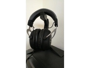 update headphone stand holder 3d print model - Mito3D