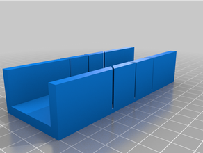 customiter flat largemized inglete caja personalizado 3d print model - Mito3D