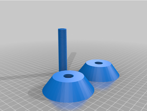 universal spool holder filament 3d print model - Mito3D