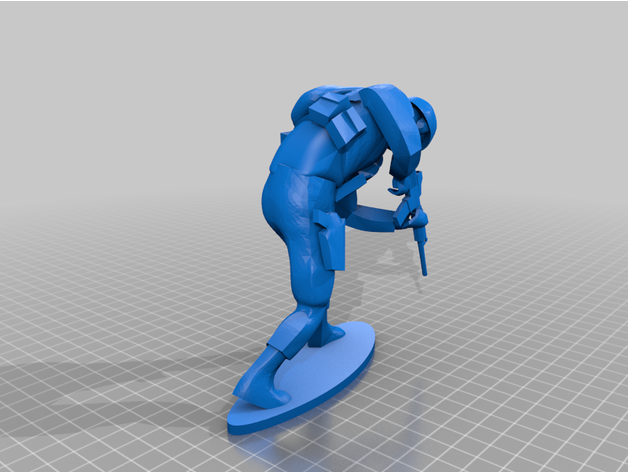 soldato 3D print model - Mito3D