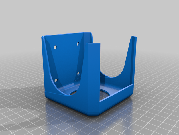 Powercube Halter Unterstützung 3D print model - Mito3D