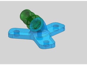 tubo flessibile connettore prato falciatrice 3d print model - Mito3D