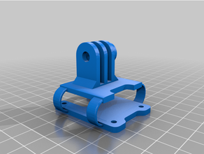 montaggio morbido gopro reelsteady nazgul5 3d print model - Mito3D
