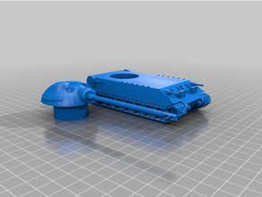 chrysler tank ww2 3d print model - Mito3D