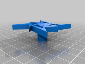 star extruder knob 3d print model - Mito3D