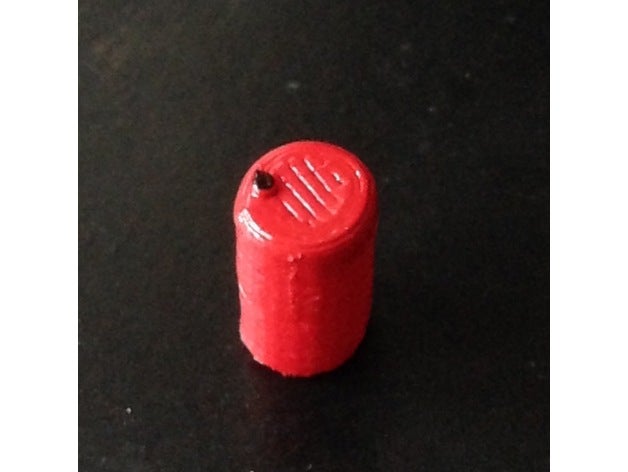potenciômetro micro t18 botão 3D print model - Mito3D