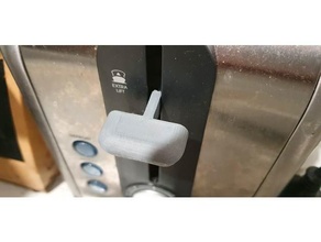 toaster handle 3d print model - Mito3D