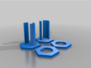 customized geocac3hchrising puzzle-333brain teaser casse tete geocaching parametrique 3d print model - Mito3D