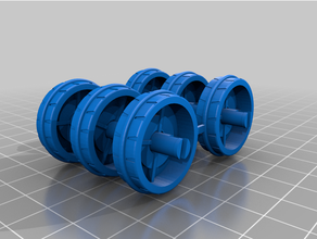 robot disguise prime tires 3d print model - Mito3D