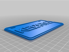 placa prato personalizado 3d print model - Mito3D