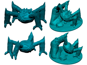 Kristallspinne Metagross Kreatur dnd Dungeons Drachen Monster Pfadfinder Pokémon Spinne Tischplatte 3d print model - Mito3D