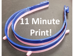 11 minuto cara proteger venda covid 19 covidfaceshield petg 3d print model - Mito3D