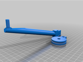 ender 3 filament arm upper guide 3d print model - Mito3D