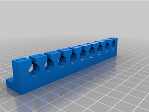 wiha allen tool organizer magnet holder screwdriver 3d print model - Mito3D