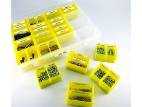 small boxes labeled compartments 3300 3300t artplast box components storage drawers hardware organizer ornament parts tray screws cabinet storagebox 3d print model - Mito3D