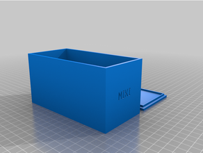 özelleştirilmiş kutu 3d print model - Mito3D