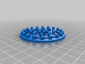 círculo saboneteira 3d print model - Mito3D