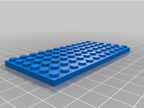 customizelego 12x6d lego block customized 3d print model - Mito3D