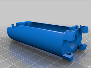 airsoft rifle motor suporte monte 3d print model - Mito3D