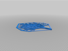thing1my personalizzato infinito frattale foglie 3d print model - Mito3D