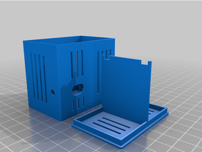 wemos dual case customized 3d print model - Mito3D