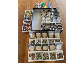 descendencia 2nd preparar caja juego mesa organizador edición 3d print model - Mito3D