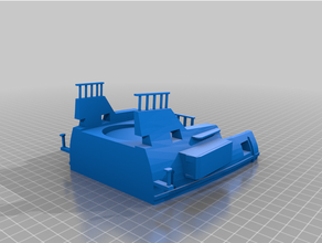 dirigível d dirigíveis dnd mini miniatura suporte jogos rpg azulejos navio tampo mesa 3d print model - Mito3D