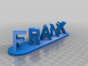 personnalisé double Frankarwenblocks illusion personnalisateur 3d print model - Mito3D
