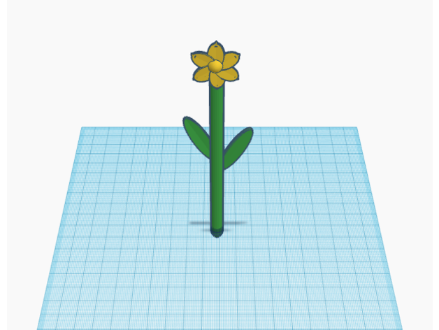 flower petal pen leaf 3D print model - Mito3D