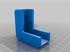2020 extrusion frame corner cover hictop 3dp-11 printer 3d print model - Mito3D