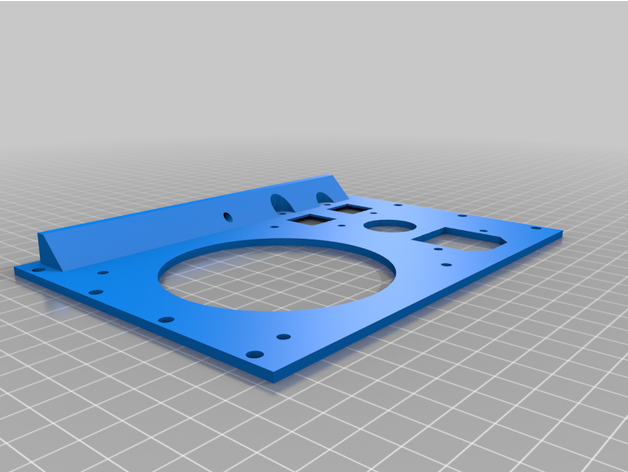 mods modular stand main control case 3D print model - Mito3D