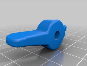 losi super baja rey spare tire nut 3d print model - Mito3D