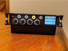 sound devices mixpre-6 angled stand mix-pre mixer pro audio recorder 3d print model - Mito3D