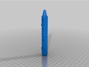 Crayola Wachsmalstift Stift 3d print model - Mito3D